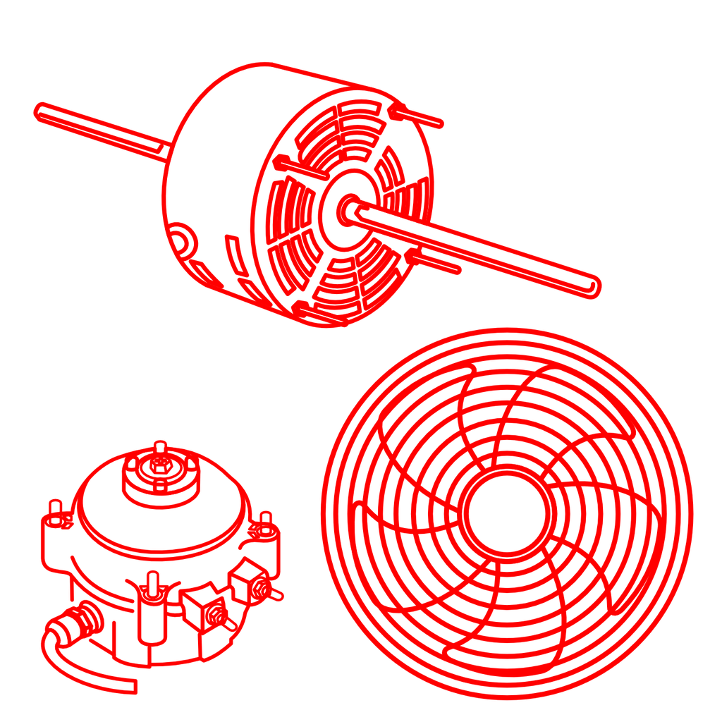 Motores ventiladores