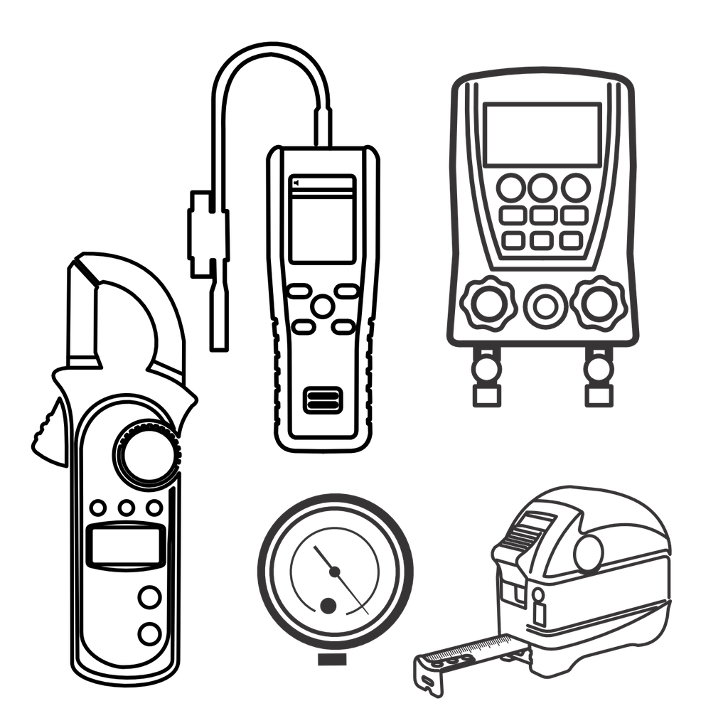 Herramientas de refrigeración  / Herramientas de medicion