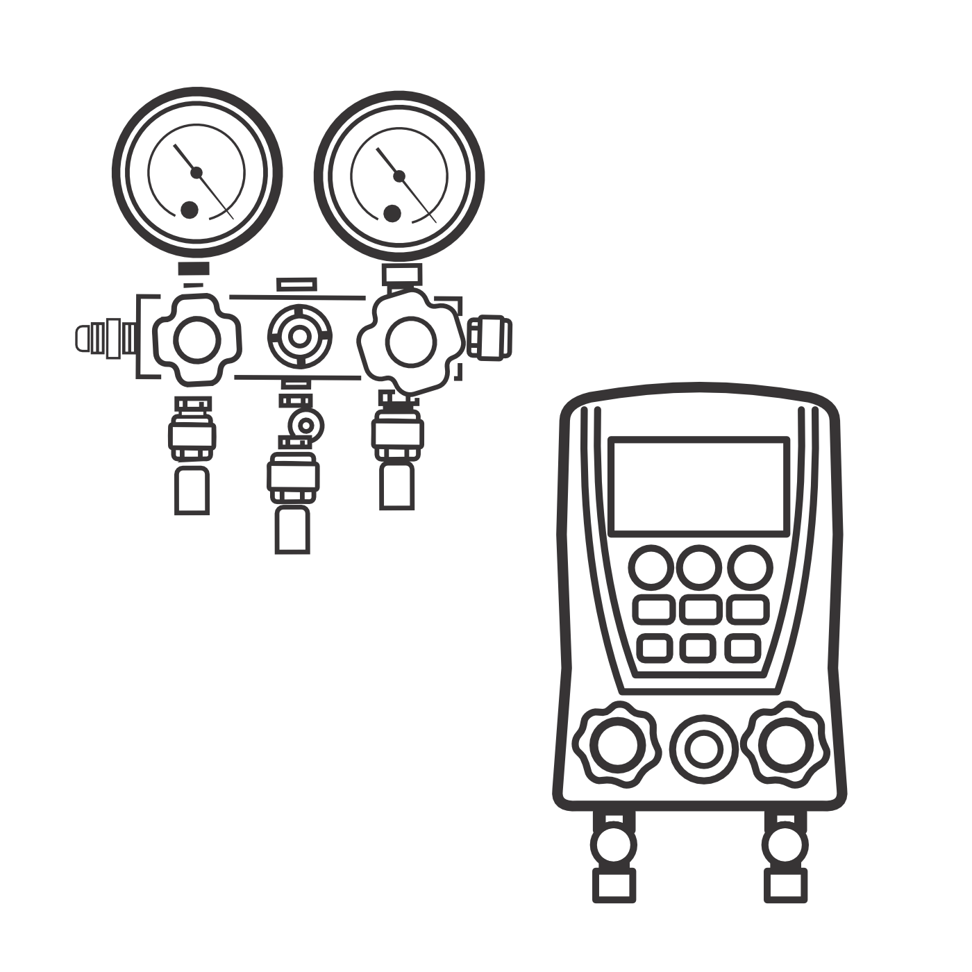 Service Tools / Measurement tools  / Manometers 