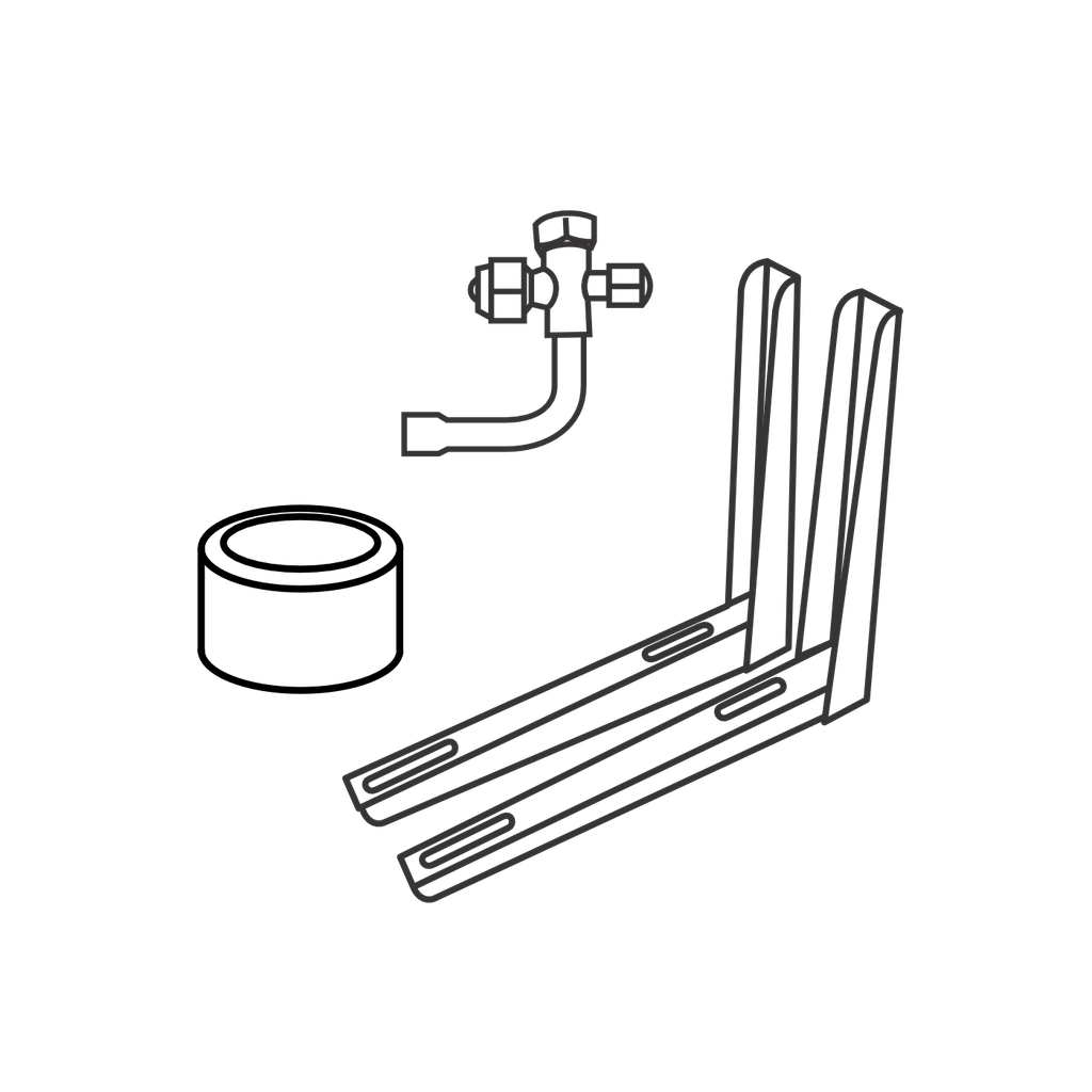 A/C Supply parts / A/C installation accessories