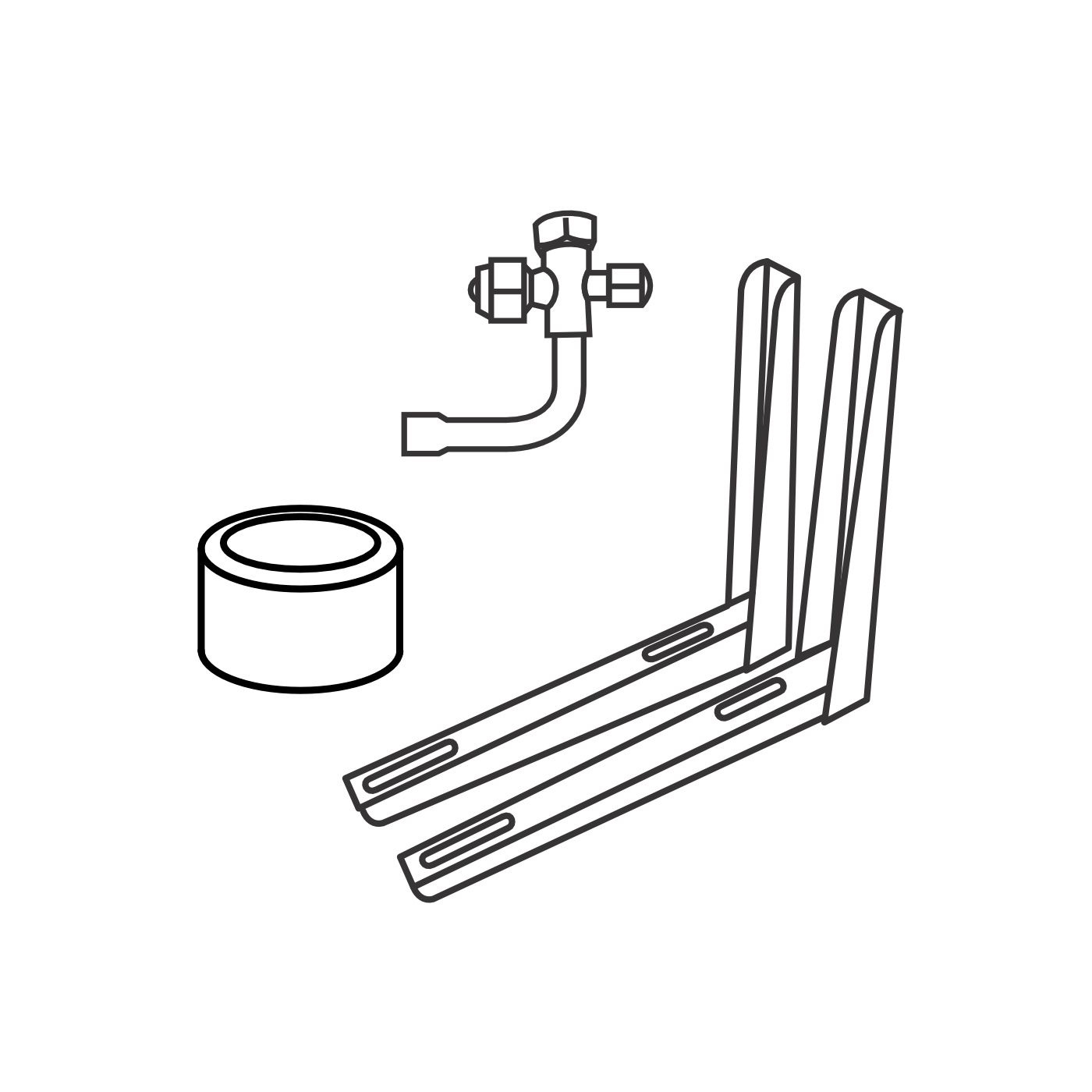 A/C Supply parts / A/C installation accessories