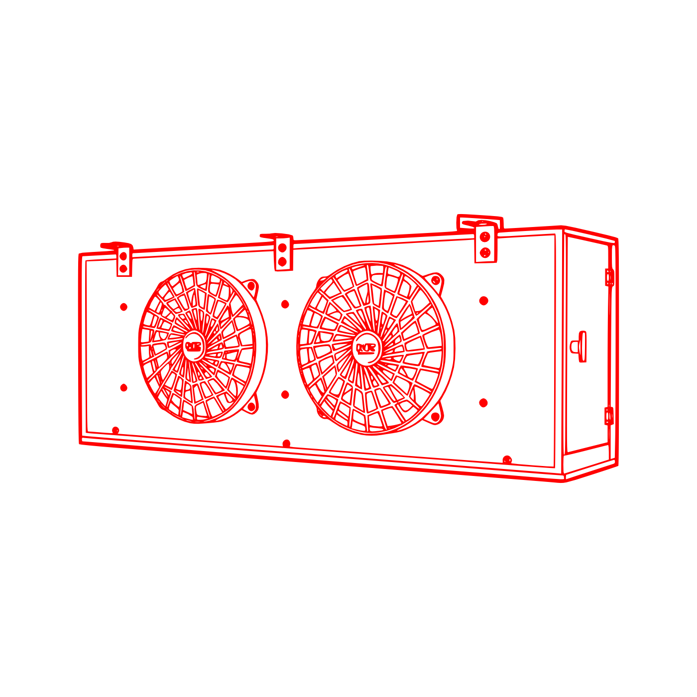 Refrigeration Air Coolers / Bajo perfil