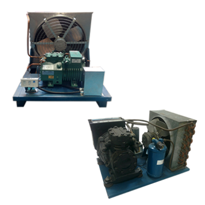 Unidades condensadoras y chasis de refrigeración / Unidades condensaroras industriales semi-sellados