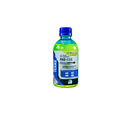 [12100101] Aceite polialquilenglicol 8oz con Uv R-134a PAG-150 20 x caja TEXAS