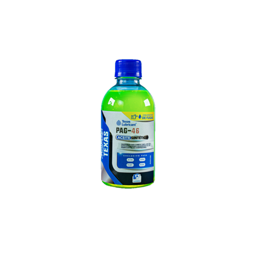 [12100105] Aceite polialquilenglicol 8oz con Uv R-134a PAG-46 20 x caja TEXAS