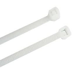 [19530004] Amarre plastico tirrap 10 pulg blanco fino RGC por paquete 100 und