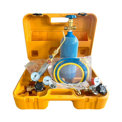 [12330038] Equipo para soldar portatil con bombonas y estuche plastico RGC-1411