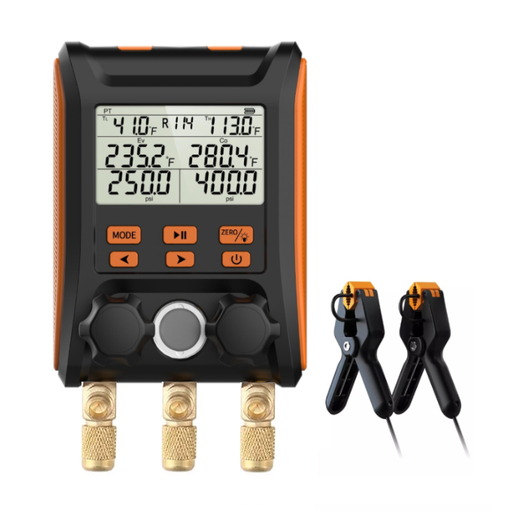 [19450067] Manometro digital con pinzas temperatura 88 refrigerantes 0 a 800psi MS-1000 ELITECH