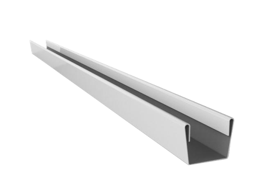 [92500208] Perfil tipo U partido para panel 80 mm 3 mts