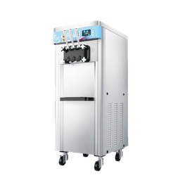 [92HE0006] Maquina de helados 3 sabores con ruedas 18-25L/hr 110V RGC