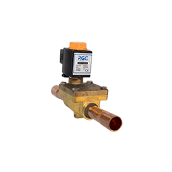 [10400052] valvula solenoide 3/4 pulg ODF con bobina 220V 60Hz RGC