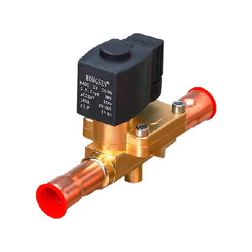 [10400060] Solenoid valve 7/8 in ODF with coil 220V HV20M7T HONGSEN