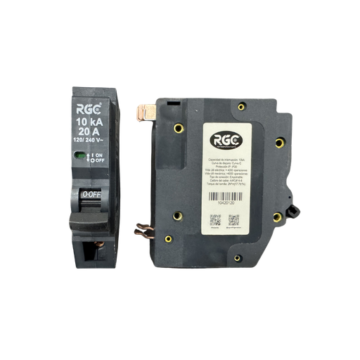 [10420115] Breaker de empotrar 1 polo 15A 120-240V 60Hz RGC