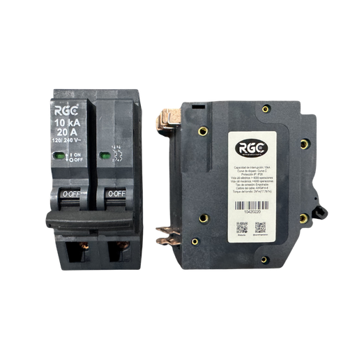 [10420240] Breaker termomagnético Square D tipo QO 2 polos 40A 240V 60Hz RGC